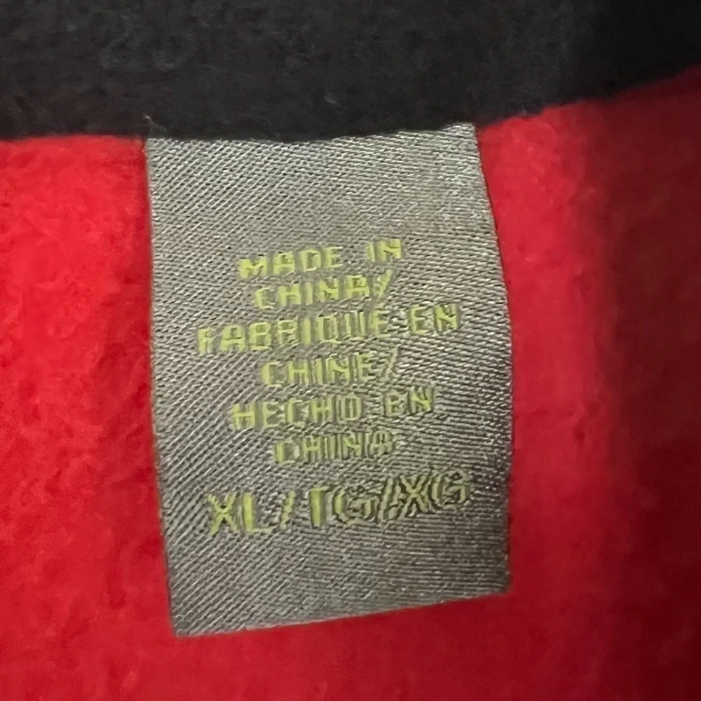 Izod red fleece
